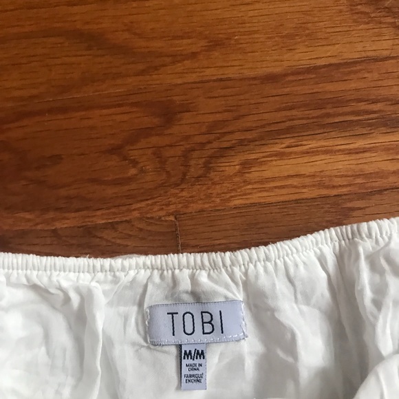 White strapless romper! - Picture 3 of 4